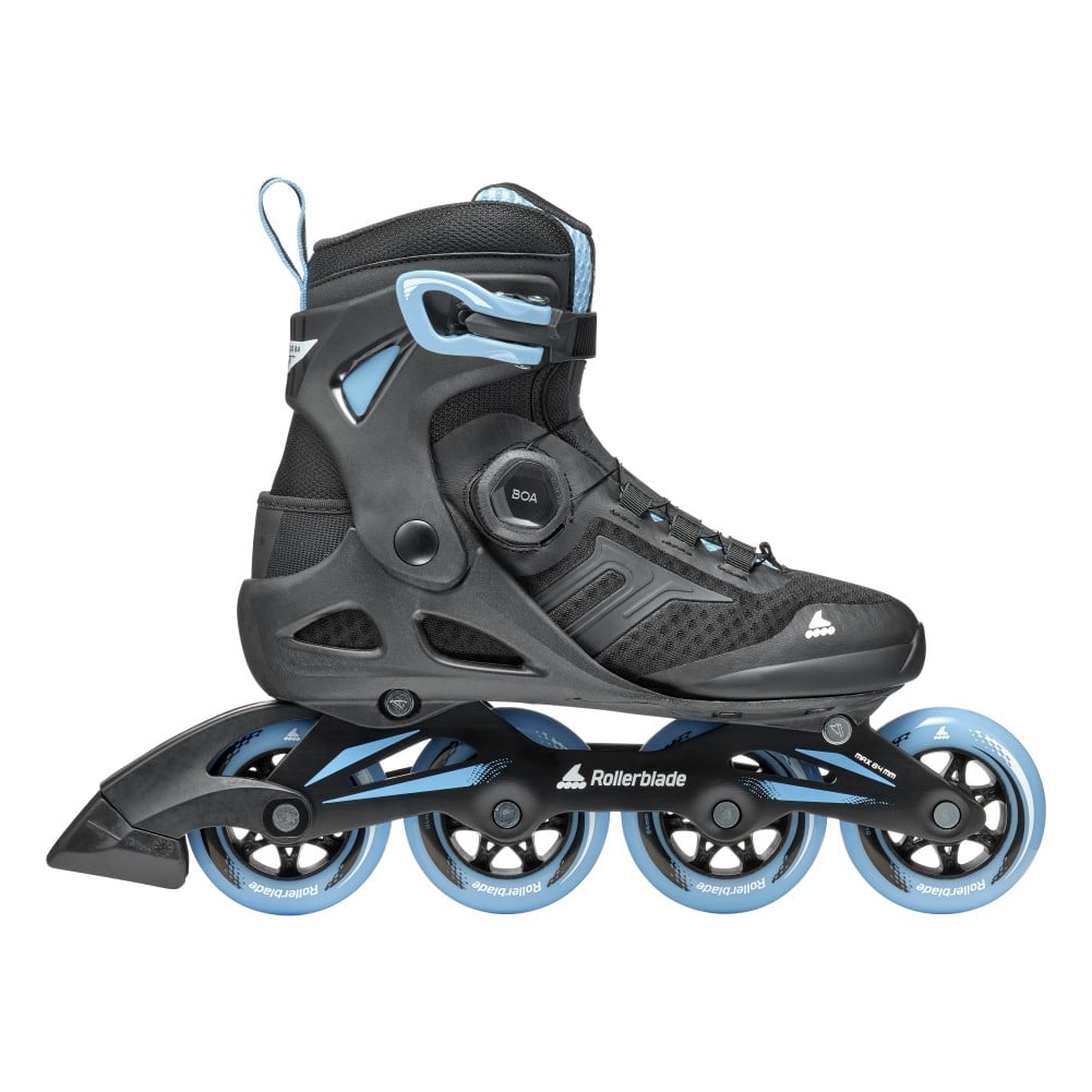 ROLLERBLADE Macroblade 84 Boa W, Color: Black/Powder Blue, Size: 9/9.5 (07370700092-9/9.5)