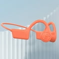 thumbnail image 6 of Bluetooth Bone Conduction Headphones - Open Ear Design, IPX5 Waterproof, 8H Playtime - Wireless Sport Headset for Running & Cycling - Orange, 6 of 6