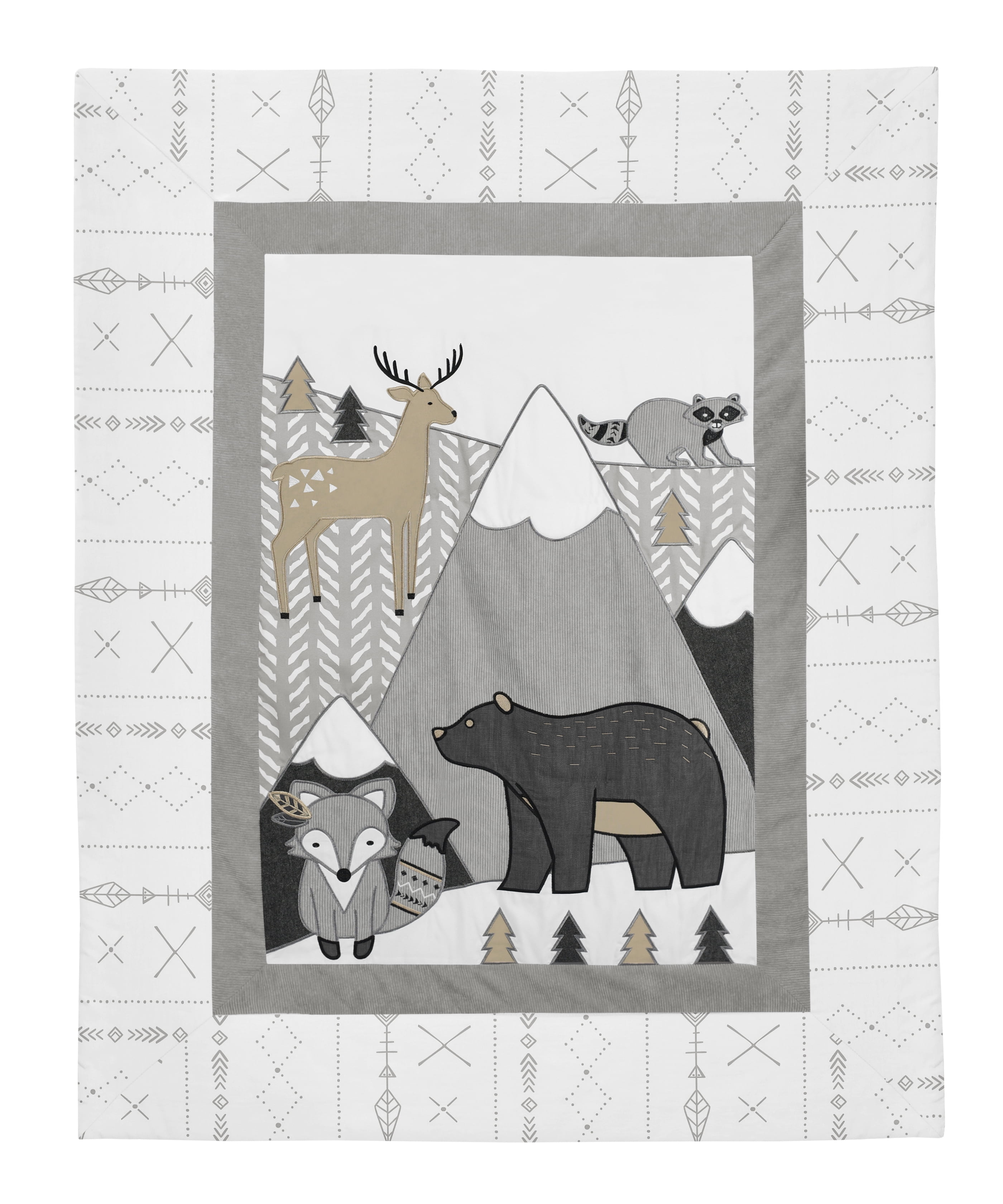 Woodland Friends 5 Piece Toddler Bedding Set by Sweet Jojo Designs