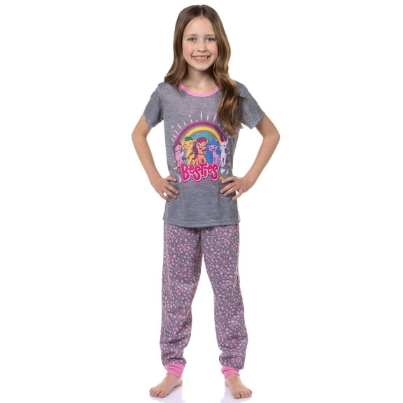 My Little Pony: A New Generation Girls' Sunny Starscout Friends Pajama Set
