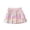 Pink, variant on Girls Summer Skirt Colorful Pleated Rainbow Print Casual Tutu For Toddler Kids Soft Stylish Girl's Dress 2-3 Years