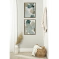 thumbnail image 5 of Kate and Laurel Sylvie Color Exploration I and II Framed Canvas Wall Art Set by Amy Lighthall, 2 Piece Set 18x24 Gold, Modern Abstract Soft Watercolor Art Set for Wall, 5 of 6
