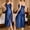 Navy, variant on Voncos Satin Slip Nightgown Women - V-Neck Lace Trim & Side Slit Sleep Dress- Timeless Elegant Sleepwear for Lounging Pink S