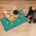 thumbnail image 3 of Minimalist Botanical Cactus Dog Feeding Mat - Waterproof Absorbent Pet Mat - Non-Slip Southwestern Design - Multi-Layer Structure - Easy Clean, 3 of 5