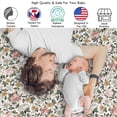 thumbnail image 2 of Sweet Jojo Designs Vintage Floral Girl 2 Pack 100% Cotton Muslin Baby Swaddle Receiving Blankets, 2 of 6