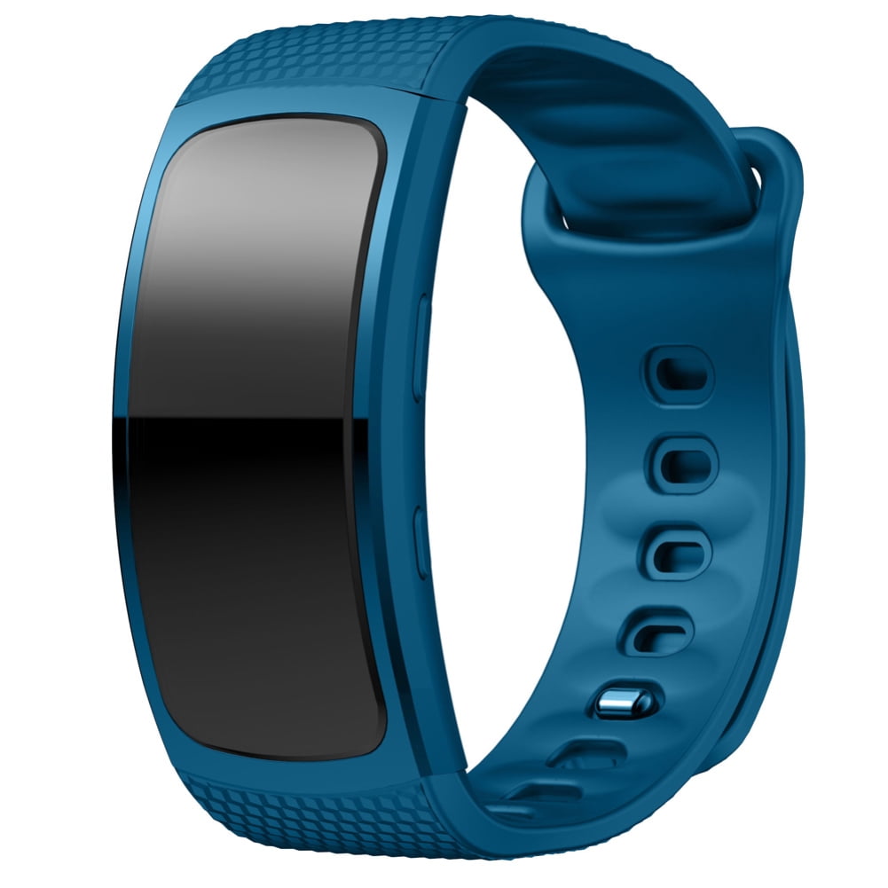 For Samsung Gear Fit 2 SM-R360 Silicone Replacement Wrist Band Strap Bracelet di 