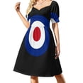thumbnail image 2 of Mod roundel classic t shirt Sleeveless Dress Dress woman african dresses for woman Women's skirt women party dresses, 2 of 7