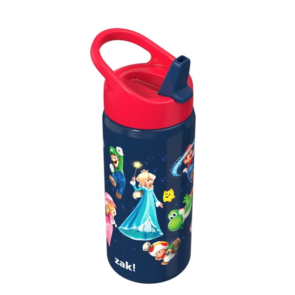 Zak Designs Mario 14oz DWSS Siply Clutch Bottle