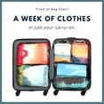 thumbnail image 4 of Compression Packing Cubes, Organizers for Travel (National Park), 4 of 9