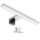 thumbnail image 1 of Luz Led para espejo de baño blanco frío 6000K, lámpara de espejo de baño delgada Ip44 de acero inoxidable Clase Ii, abrazadera de encendido/armario de espejo/iluminación de pared 30cm ACTIVE Biensenido a ACTIVE, 1 of 4