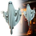 thumbnail image 4 of OJSFQUFP Halloween Hanging Ghost Lights Floating Ghost Decorations for Scary Halloween Decor Indoor Outdoor, 4 of 8