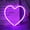 Purple, variant on 1 Piece, Love Neon Sign, Romantic LED USB or Battery Powered, Couple, Atmosphere Light, Suitable for Girls Dorm, Wedding Birthday Home, Home Decor, Proposal, Mother's Day Gift, Party Scene