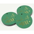 thumbnail image 3 of Inkdotpot Gold Foil Paper Hang Tags Made With Love Text Favor Tags 100 Pieces, 3 of 6