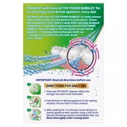 Polident Rapid Clean Dental Cleanser Tablets, 102 Count (Pack of 2)