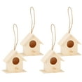 thumbnail image 1 of Nidos Para Pájaros, Kits De Casas Para Pájaros Para Que Los Niños Construyan 4 Piezas Kit De Casa Para Pájaros Casa Para Pájaros Casa Para Pájaros De Madera Para Jardines Al, 1 of 7