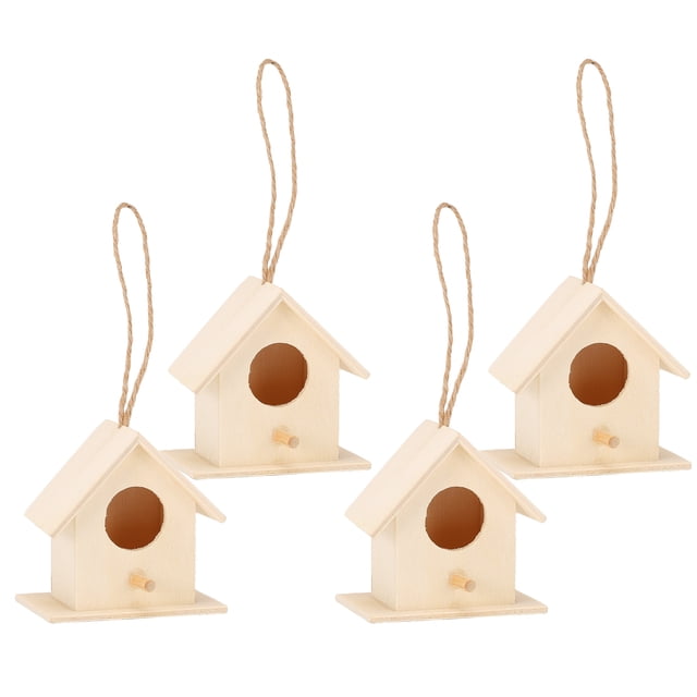Nidos Para Pájaros, Kits De Casas Para Pájaros Para Que Los Niños Construyan 4 Piezas Kit De Casa Para Pájaros Casa Para Pájaros Casa Para Pájaros De Madera Para Jardines Al