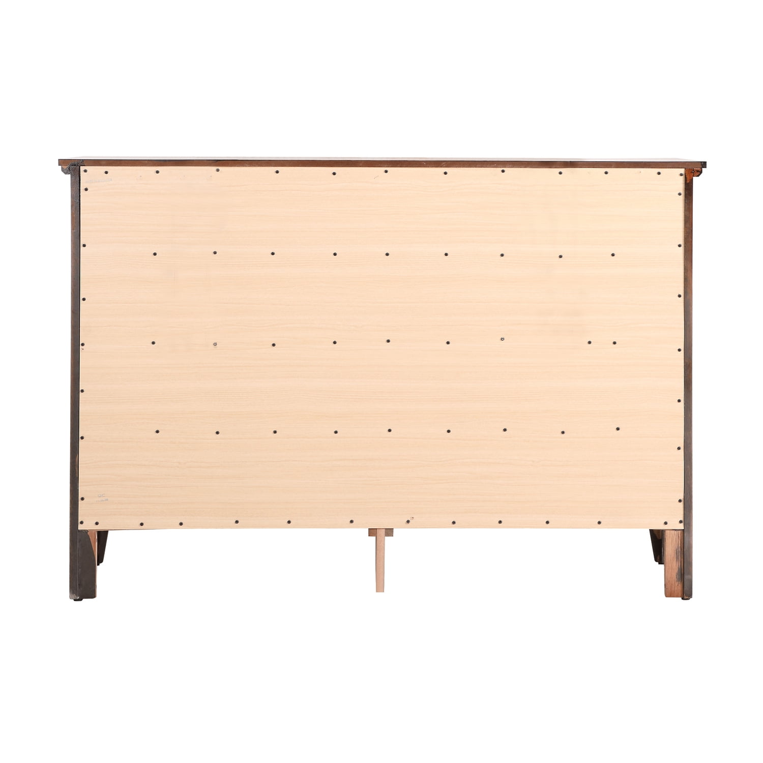 Glory Furniture Hammond 8 Drawer Dresser in Cappuccino