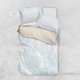 thumbnail image 1 of Juego de cama Polinesia Dúo Tiburones Tropical Off White LT7, 1 of 6