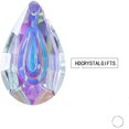 thumbnail image 6 of Suncatcher Crystal 50mm AB Loquat Shape Chandelier Parts Drops Prisms Hanging Pendants 50mm,Pack of 12, 6 of 13