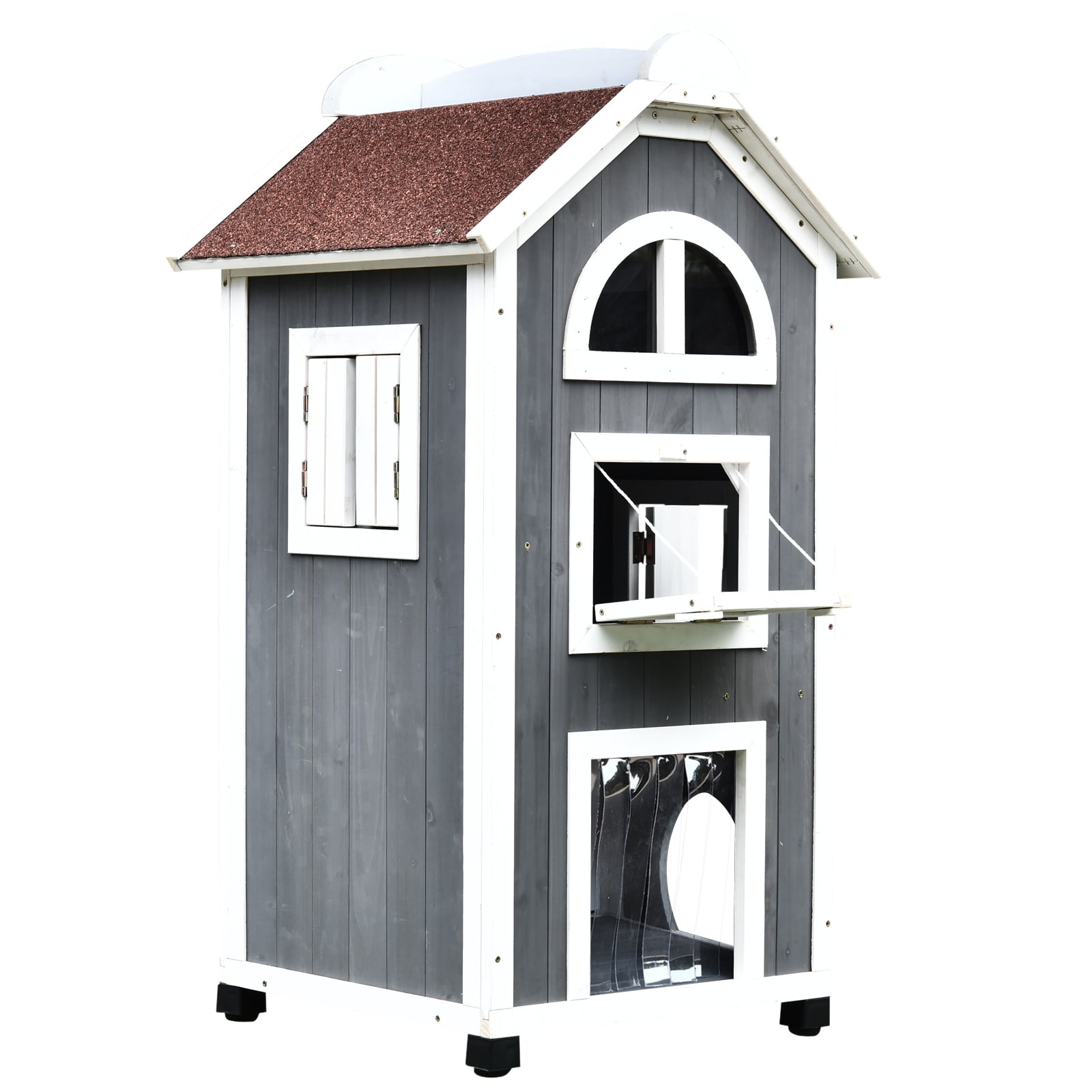 outdoor cat house walmart