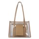 thumbnail image 1 of Bolso de mano para mujer, 2 unidades/juego, bolsa transparente de PVC para axila, bolsas de compras (caqui) Likrtyny Para Estrenar, 1 of 9