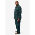 thumbnail image 3 of KingSize Men's Big & Tall Plaid Flannel Pajama Set, 3 of 3