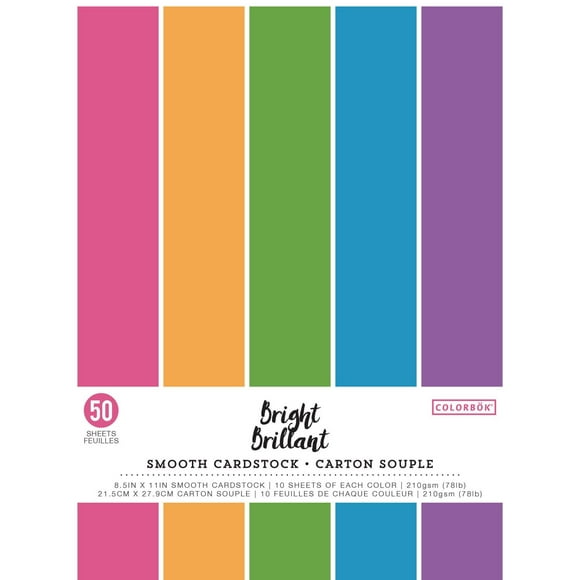 Carton souple Brillant de Colorbok