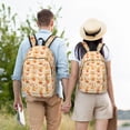 thumbnail image 6 of Lsque Fall Leaves Pattern Canvas Daypack, Durable Backpack, High-quality Versatile Backpack,Vintage Compact Backpack-Medium, 6 of 6
