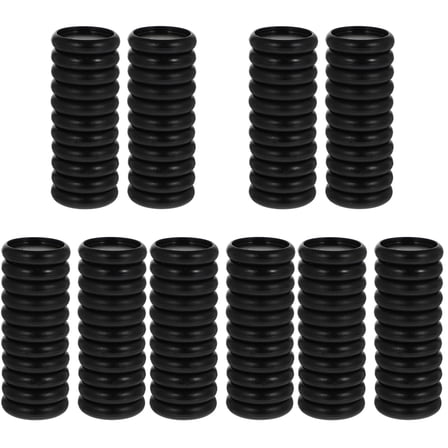 MERRYHAPY Black Discbound Expansion Discs for Student Notebooks, Binding and Office Use