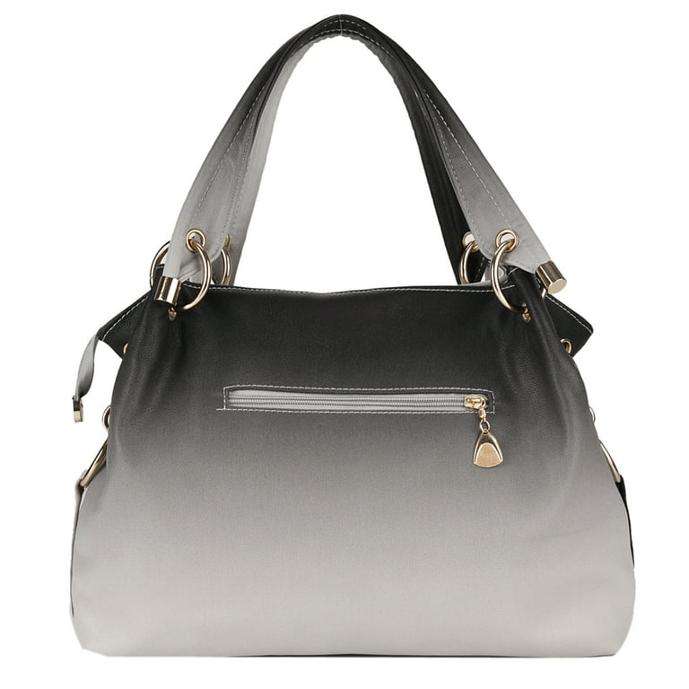 Handbags for Women, Peaoy Faux Leather Purse Ladies Handbag Vintage Designer  Handbags Shoulder Bag Hollow Out Design with Fine Pendant Fashion Tote Bag  