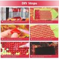 thumbnail image 2 of Pintura De Diamante Diy Dragón Rojo, Kit Completo De Pintura De Diamante Diy 5d, Pintura De Diamante Artesanal Pintura De Diamantes De Imitación Para Adultos, Niños, Decoración Del Hogar 30x40cm Rojo Verde Cocina, Decoración y Otros, 2 of 2
