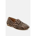 thumbnail image 2 of Paboa Leopard Print Flat Loafers, 2 of 5