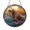 Acrylic 3.5 Inch, variant on Tusked Walrus Suncatcher Marine Round Gift Ornament Panel Window Glass