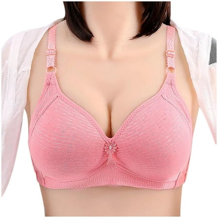 

MINZON Women s Bra No Steel Ring Underwear 1-Piece Bra Everyday Lingerie