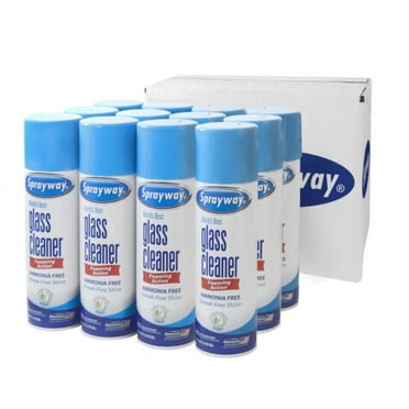 Sprayway Glass Cleaner, 19 oz. Cans 12 Pack