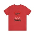 thumbnail image 2 of Baked Streetwear Unisex Jersey Short Sleeve Tee Love Is So Sweet, 2 of 10