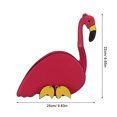 thumbnail image 2 of Mobutofu 1Pc Animal Purse for Women Flamingo Design Cross-Body Bag for Cocktail Parties Rosy Color, 2 of 8