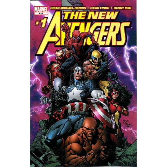 New Avengers #1D VF ; Marvel Comic Book