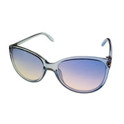 Kenneth Cole Reaction Sunglass Womens Oval Frosted Blue Plastic  KC1410. 84W