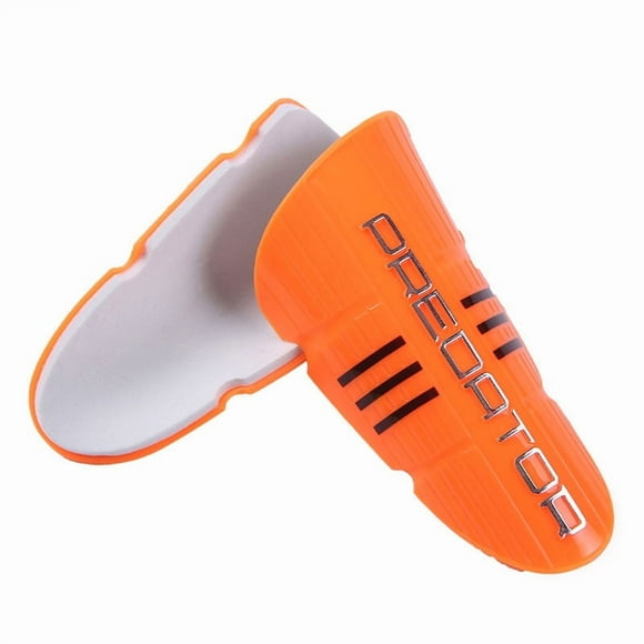 Durable Competition-Grade Orange Leg Guards for Adults & Youth – Multi-Sport Protective Gear for Football, Basketball, and Ball Games – Safe Training & Match Essential