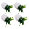 thumbnail image 6 of HONMEET 4pcs Mini Artificial Potted Plants Set for 1:12 Scale Dollhouse, Decor, Crafts, and Miniature Accessories, 6 of 7