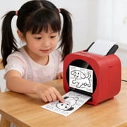 AI Sticker Box Printer, AI Voice Stickerbox Printer Maker Mini Thermal Label Printer With Display, Smart Inkless Portable Sticker Maker For Home, Office Study Diy Projects With Rolls Paper