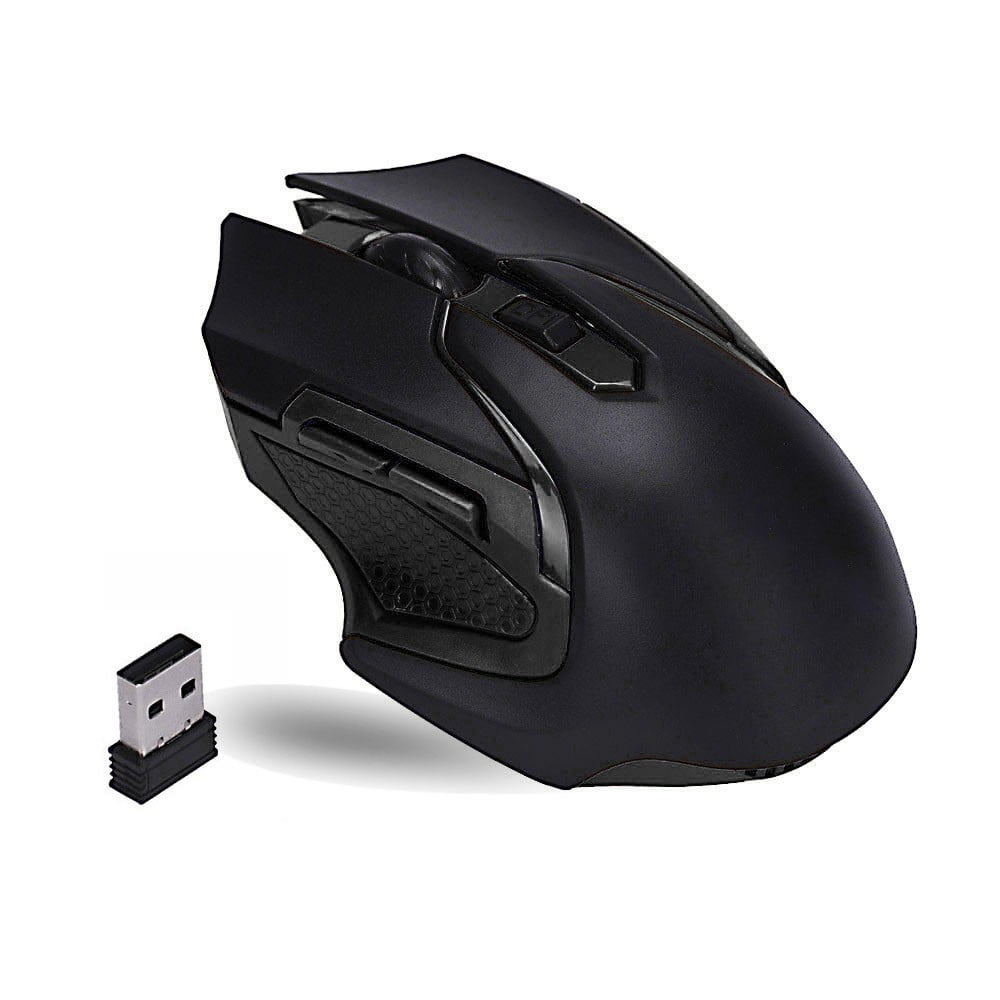 2.4GHz Wireless Optical USB Gaming Mouse Mice For Computer PC Laptop Black HOT # 