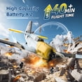 thumbnail image 3 of Avión de control remoto RC Plane DEERC BF-109 de 3 canales, 3 of 7