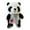 Gray, variant on YujiCraft Cute Panda Plush Toy, Realistic Simulation Stuffed Animal, Soft and Cute Doll for Kids and Adults,Blue