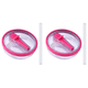 thumbnail image 1 of Tapa Pajita Abatible para 40Oz Cubierta Repuesto A Prueba Derrames (rosa) Color Rojo, 1 of 7