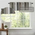 thumbnail image 5 of VHC Brands Ashmont Farmhouse Patchwork Kitchen, Living Room Curtain Topper Valance 19x72, 5 of 8