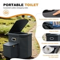 thumbnail image 3 of Inodoro de viaje plegable portátil Ann Katy XL para adultos, 3 of 6