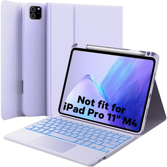 GreenLaw Keyboard Case for iPad Air 11-inch (M3 2025 / M2 2024) & Air 4th/5th Gen & iPad Pro 11 inch (1st/2nd/3rd/4th Gen), Smart Touchpad,