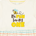 thumbnail image 4 of Inktastic It's Fun Bee-ing One Cute Bee First Birthday Girls Baby Dress, 4 of 5